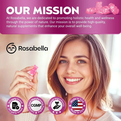 Rosabella™ Viral Hair Growth Gummies (Limited Time Offer)